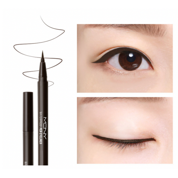 [MACQUEEN] Waterproof Pen Eyeliner - Brown Black