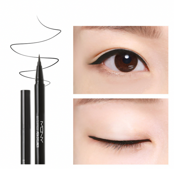 [MACQUEEN] Waterproof Pen Eyeliner - Deep Black