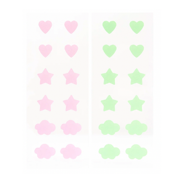 [The Creme Shop] Hydrocolloid Acne Patches - Cotton Candy Skin (Pink + Green)