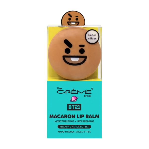 [The Crème Shop x BT21] SHOOKY Macaron Lip Balm - Chocolate Crème