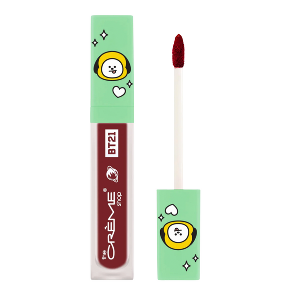 [The Crème Shop x BT21] UNIVERSTAIN Lip Tint - Shake Your Ruby (CHIMMY)